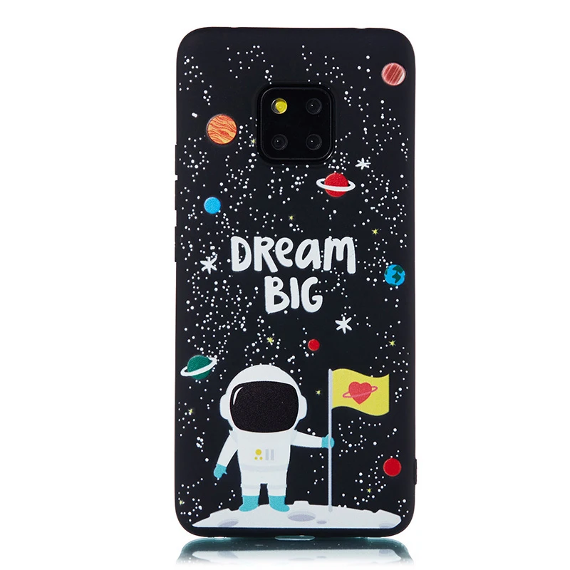 Черный ТПУ чехол для huawei P20 P30 Mate20X Pro Lite Nova 3 4 Чехол для Honor 7X 8A 8C 8XMax 8 9 10 Lite V20 Note10 P Smart - Цвет: 2