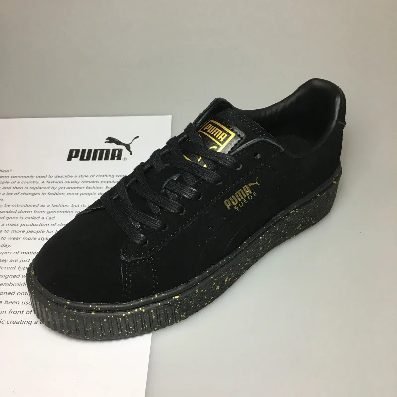New PUMA FENTY Suede Cleated Creeper Womens First Generation Rihanna Classic Basket Tone Simple Badminton Shoes Size 36-39 | Спорт и