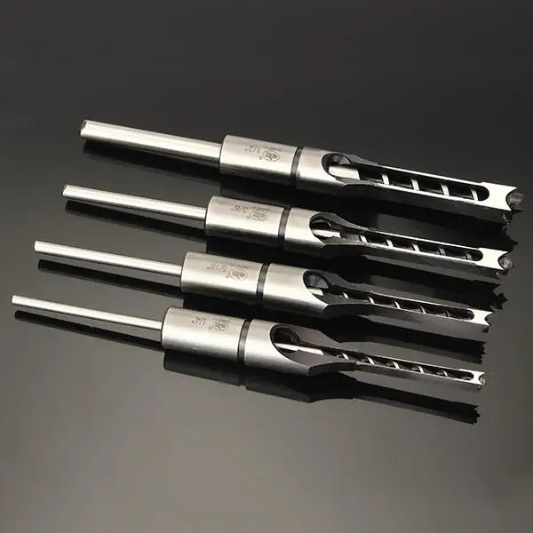 

6.35/7.94/9.5/12.7mm Woodworking Mortising Chisel Woodworking Electric Drill Bit Tools 1/2' 3/8' 5/16' 1/4'