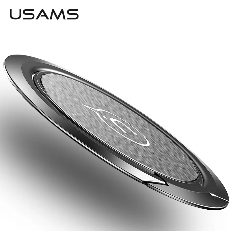 USAMS Ультра тонкое кольцо держатель на палец 360 градусов вращающийся