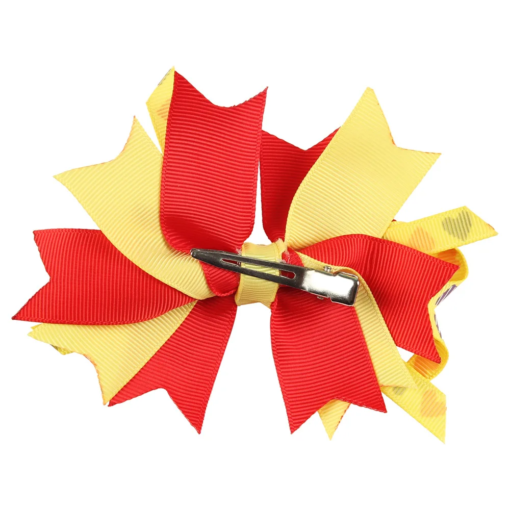1 шт. однотонная лента для волос банты девочек на Рождество 13 цветов сплошная