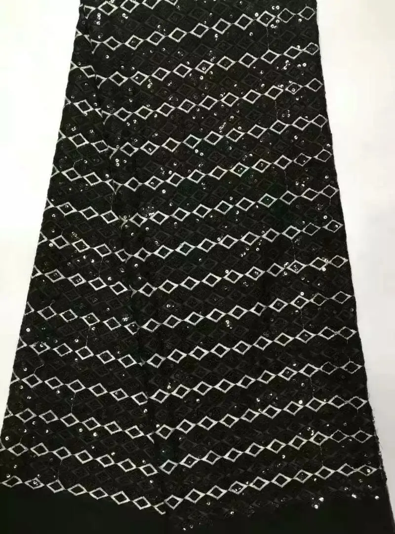 Free shipping Tulle French lace fabric for party&ampwedding dress high quality African net with sequins! NX2266 | Дом и сад