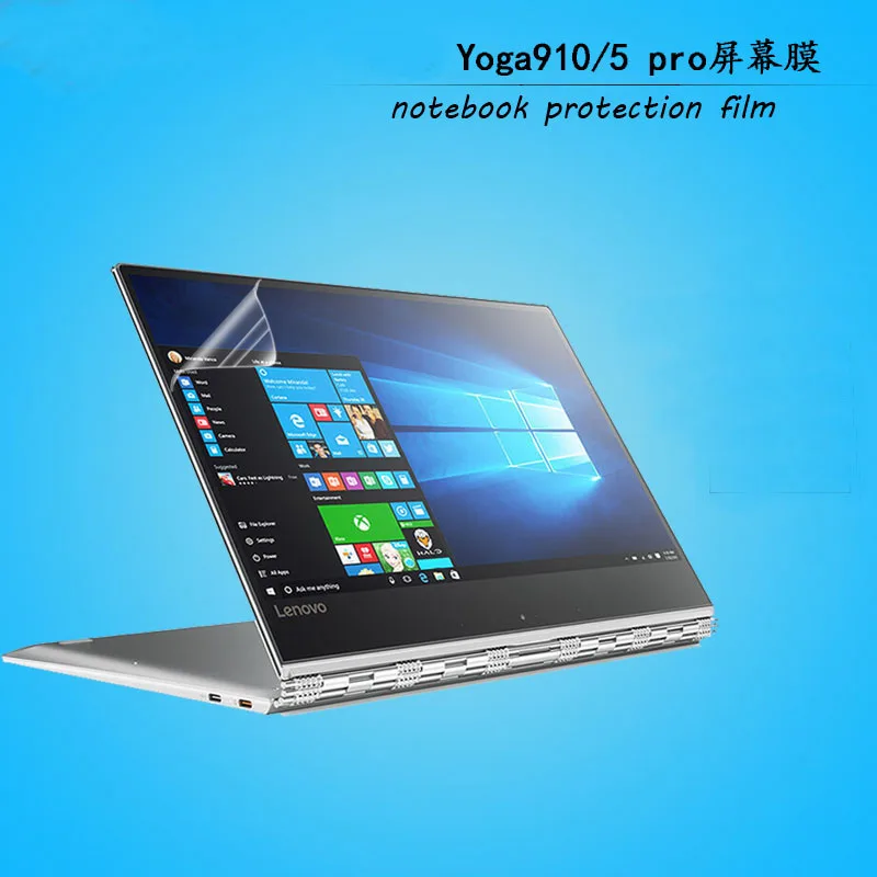 2x прозрачная защитная пленка для ноутбука Защитная ЖК экрана Lenovo Yoga 5 Pro/Yoga 910 13 9