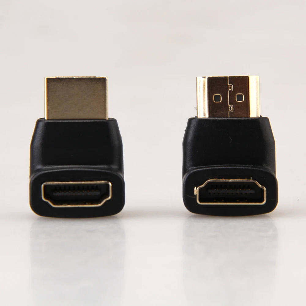 1 комплект HDMI совместимый разъем для адаптера с прямым углом 90 градусов + 270 L