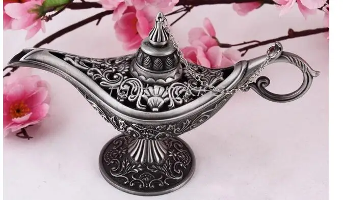 

2PCS 1Pair long Lamps craft decoration Bridal Gift Magic Lamp Vintage Retro Decorative Handmade Size: 12x5x7cm(LxWxH)