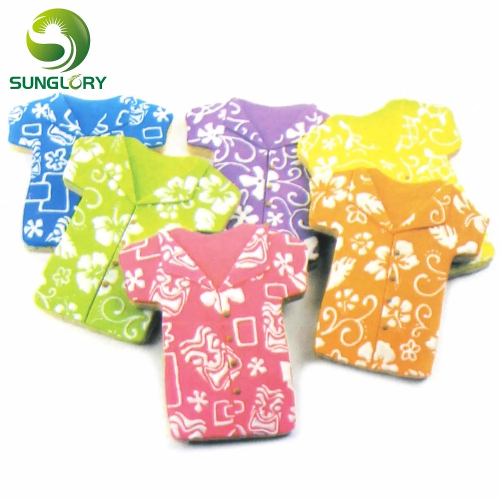 Набор Гавайских текстурных листов DIY 6 шт. сахарное ремесло украшение для печенья