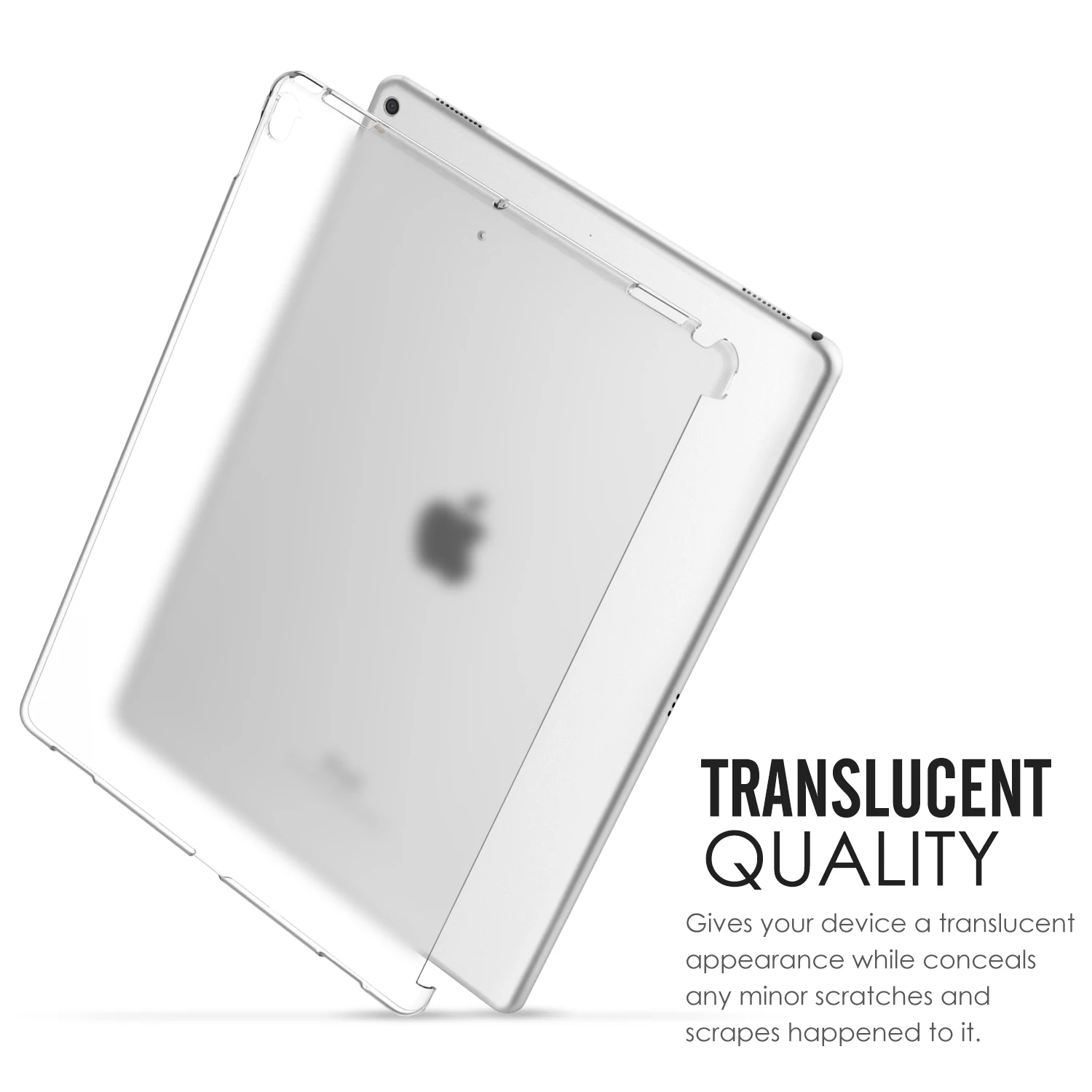 Чехол для iPad Pro 12,9 дюйма&, прозрачный тонкий жесткий пластиковый протектор/задняя крышка для iPad Pro официальная смарт-клавиатура