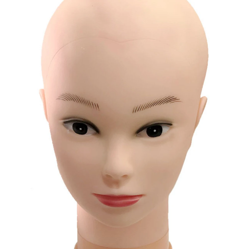 Модель головы манекен лысый головок модель для парикмахерской практики парика
