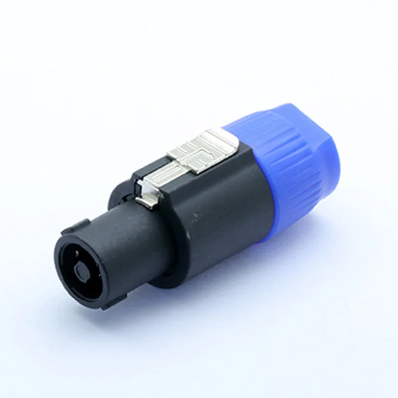 RTC2007-BLUE 3PIN/4PIN водонепроницаемый 20A Мощность CON адаптер для монтажа на панель настоящий замок кабельный разъем IP65 авиационный огнезащитный разъем - Цвет: RTC2007-BLUE