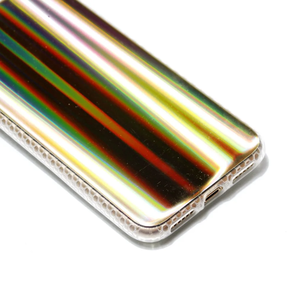 Electroplating Case for iPhone X Fashion Colorful Soft Covers TPU Shell Apple x anti-shock case |