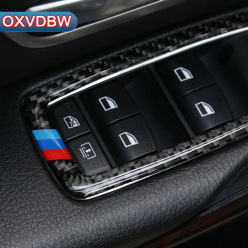 Для BMW F20 F21 F30 F34 углеродного волокна стеклоподъемник Управление оконной рамы