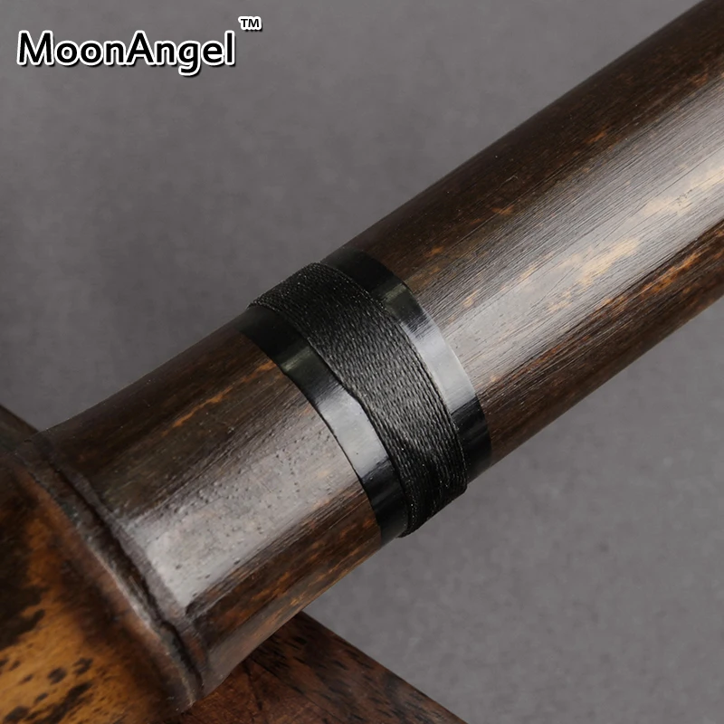 Китайская традиционная Вертикальная бамбуковая флейта 8 отверстий F ключ