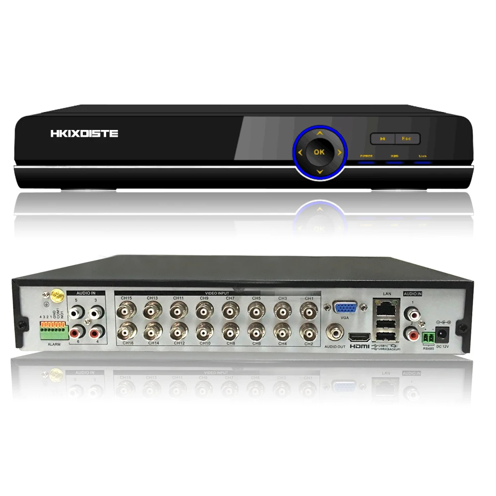 16Ch CVR CCTV AHD DVR система комплект водонепроницаемый 16 канальный 720 P/1080 P HD NVR с шт. Sony Dome