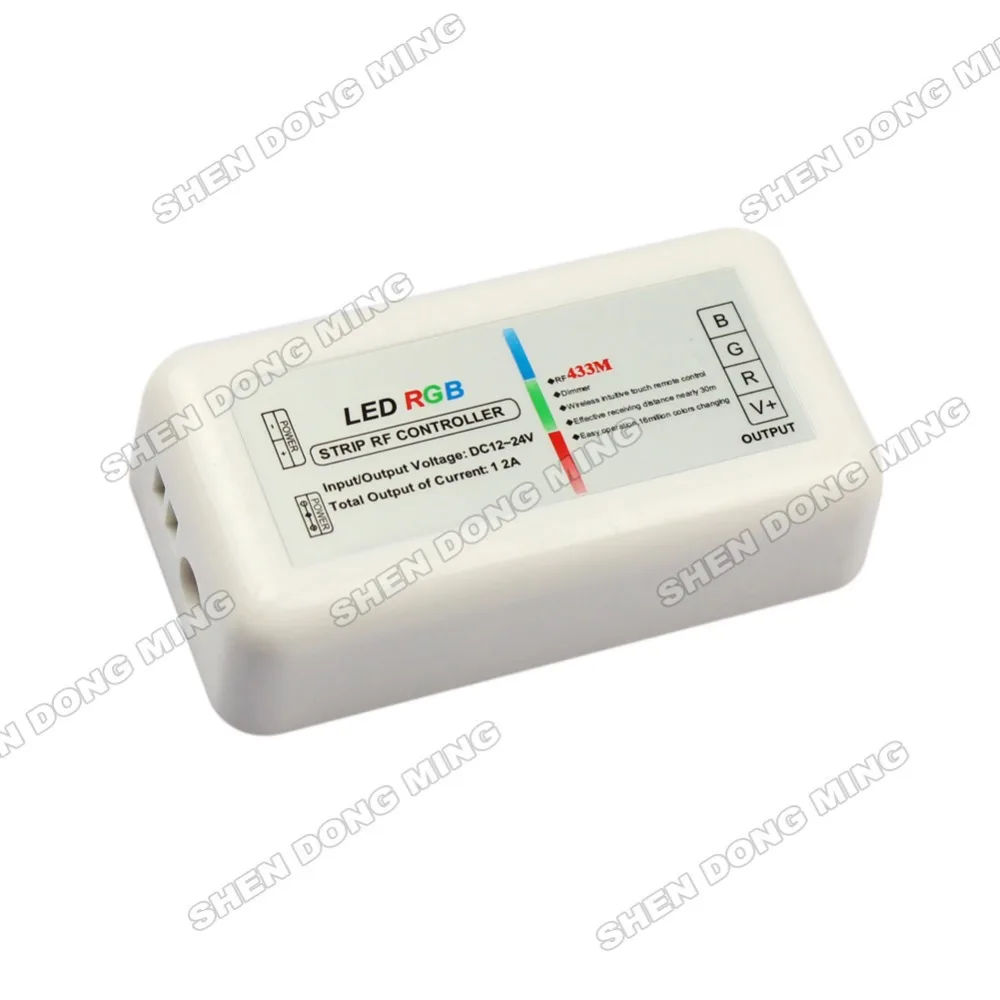 DC 12В 24В 12А 433 м светодиодный беспроводной 28key rf RGB пульт дистанционного управления