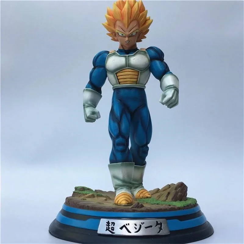 Статуя Dragon Ball Z Vegeta полноразмерный портрет Супер Saiyan 1/6 GK резиновая фигурка героя