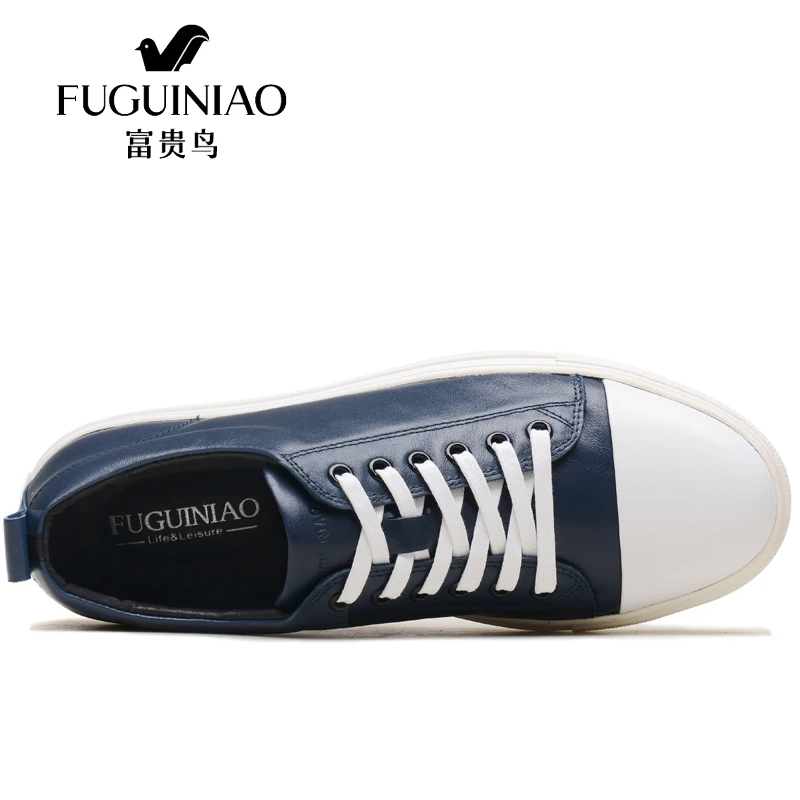 FUGUINIAO Luxury Summer Shoes England Trend Casual Leisure Leather Breathable For Men's Footwear Loafers Mens Flats | Обувь