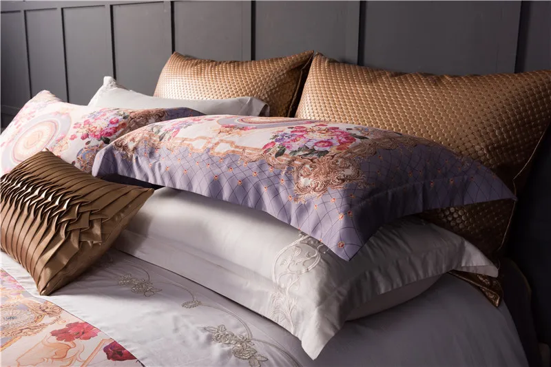 Комплект постельного белья из египетского хлопка в богемском стиле | Дом и сад