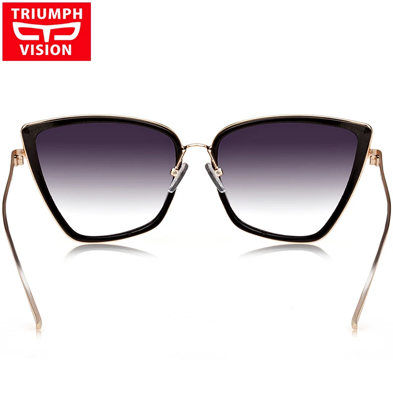Женские солнцезащитные очки с кошачьим глазом TRIUMPH VISION брендовые дизайнерские