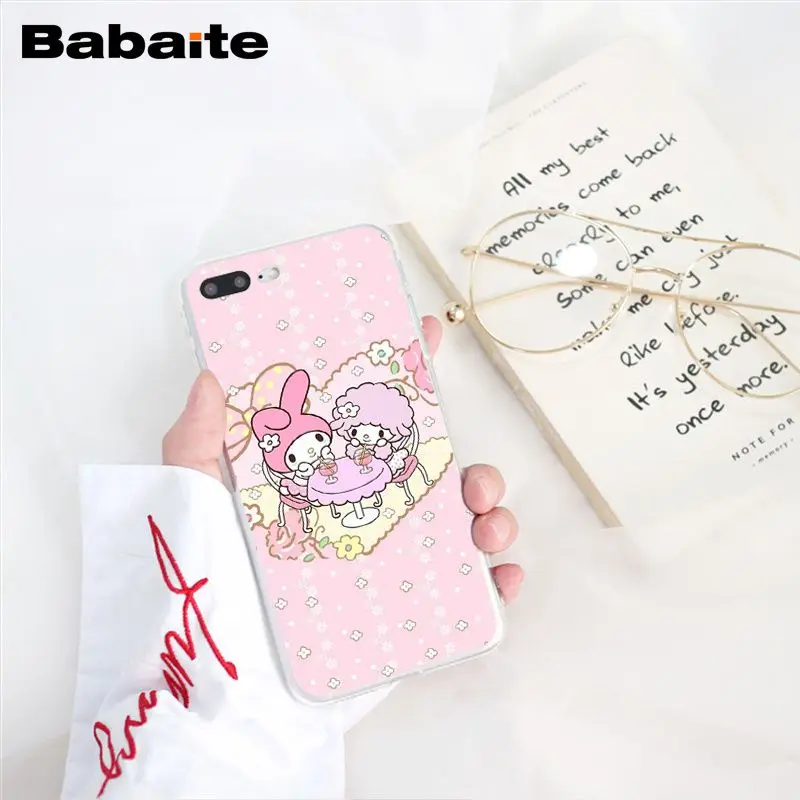 A10 Babaite милый чехол для телефона My Melody Little с двумя звездами для iphone 11 Pro 11Pro Max 8 7 6 6S Plus X XS MAX 5 5S SE XR - Цвет: A10