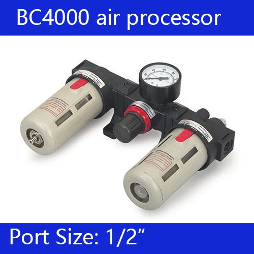 

BC Series Three-point Combination 1/2'' air source treatment unit BC4000 Three Units
