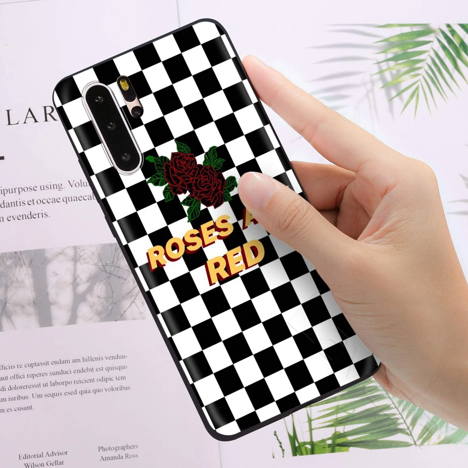 Lavaza Checkerboard Checkered Case for Huawei Mate 30 20 Honor 6a 7a 7c 7x 8C 8x 9 10 Nova 3i 3 Lite Pro Y6 2018 |