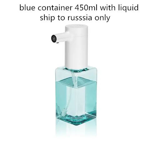 liquid blue 450ml Xiaomi эко-система бренд Lebath Авто Индукционная пена мыло диспенсер ручная мойка 1500 мАч заряд батареи 450/250 мл емкость PK MiniJ - Цвет: liquid blue 450ml