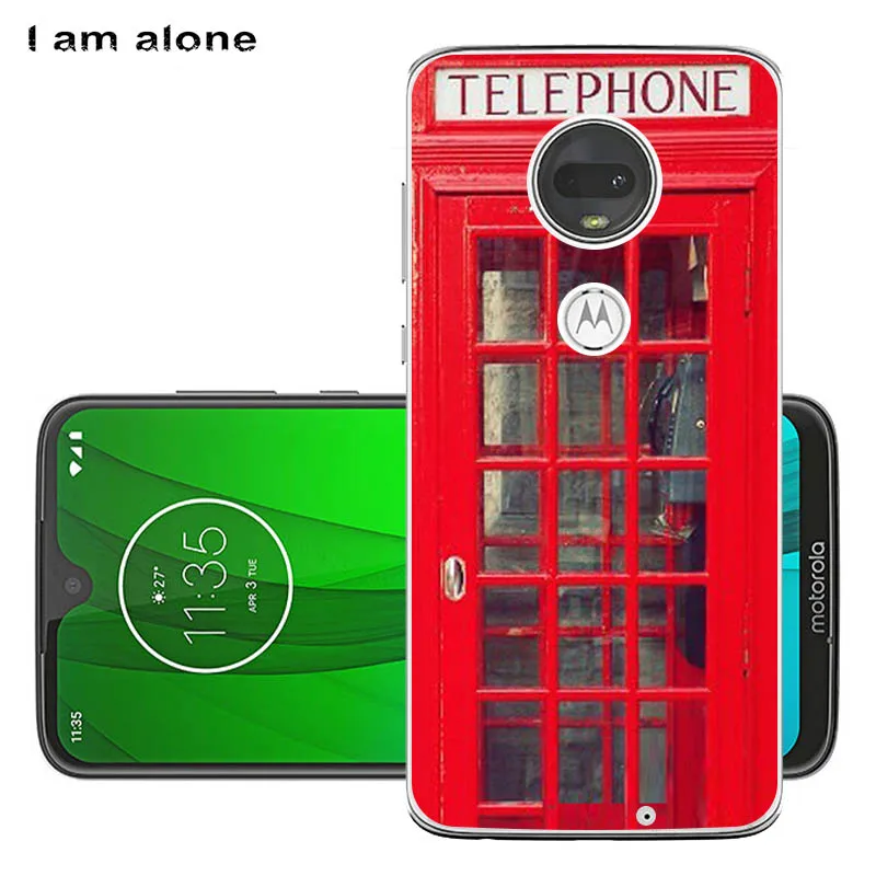 Чехлы для телефонов I am alone для Motorola Moto G7 G7 Play G7 power Solf из ТПУ, модные милые Чехлы для Moto G7 - Цвет: Solf TPU W68