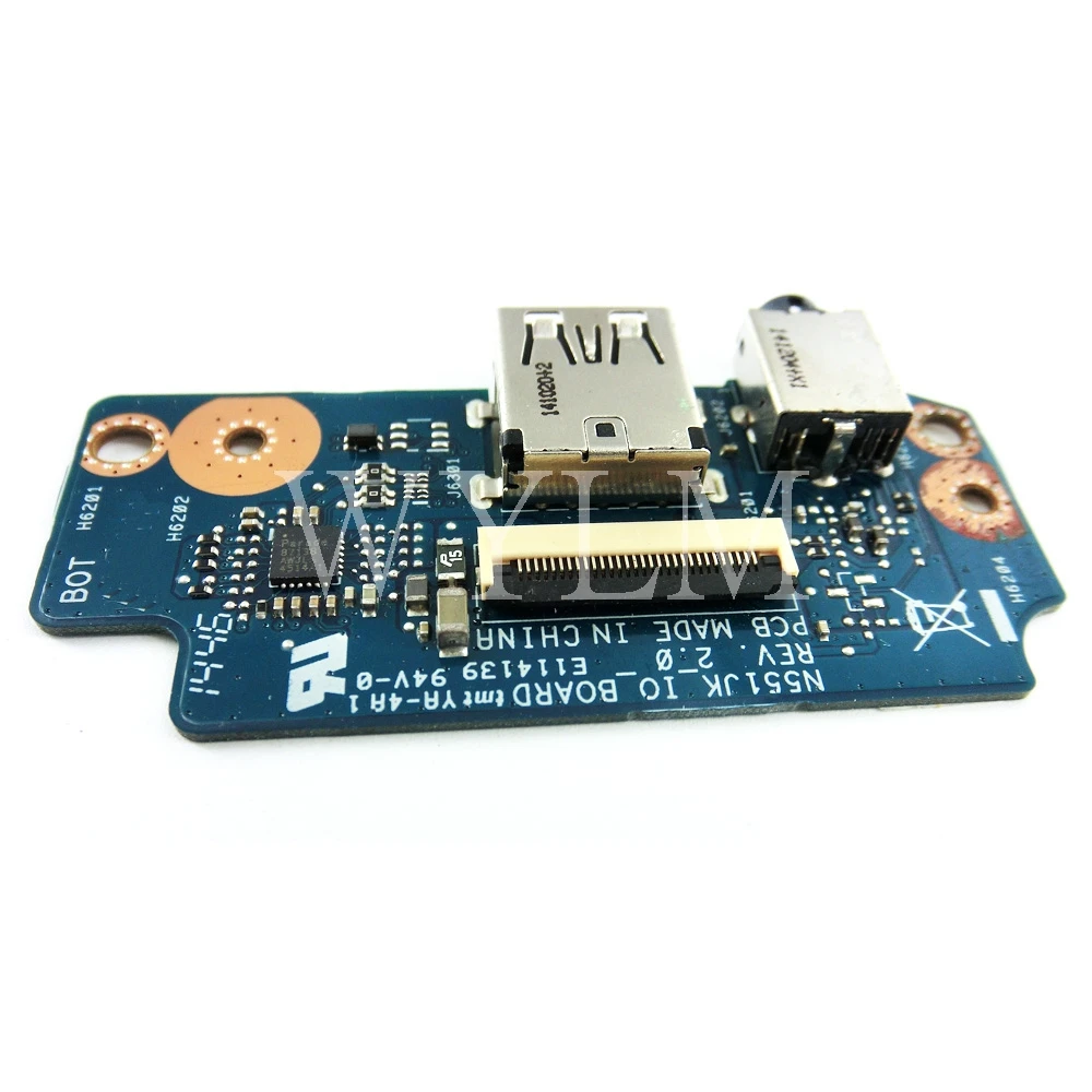 N551JK _ io_bd REV2.0 для ASUS N551J N551JM N551JQ N551JX G551J G551JK USB аудио плата Материнская ноутбука |