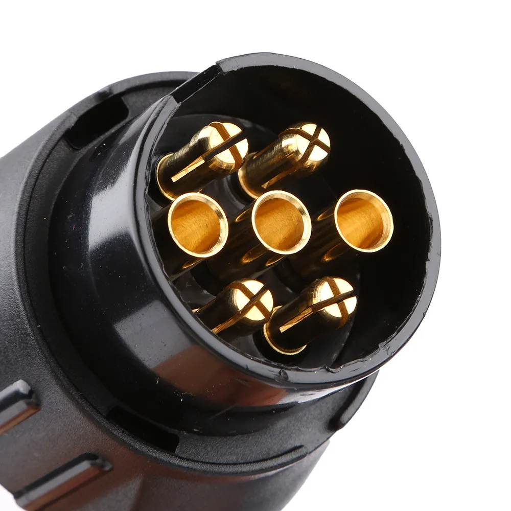 Переходник с 7 pin на 13pin прицеп грузовик фургон буксировочный сокет переходник