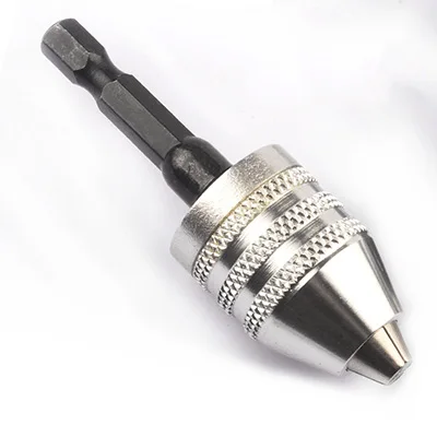PROSTORMER 1/4 ''Сверлильный Патрон Отвертка ударный Драйвер адаптер шестигранный хвостовик Сверло Электроинструмент быстрая замена Конвертор адаптер - Цвет: 1pcs