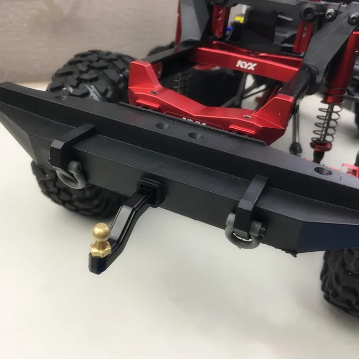 Чехол бампер Wrangler Jeep JK с крючком подходит для hraxxas T4 TRX 4 Land Rover Defender D110 SCX10 II Cherokee