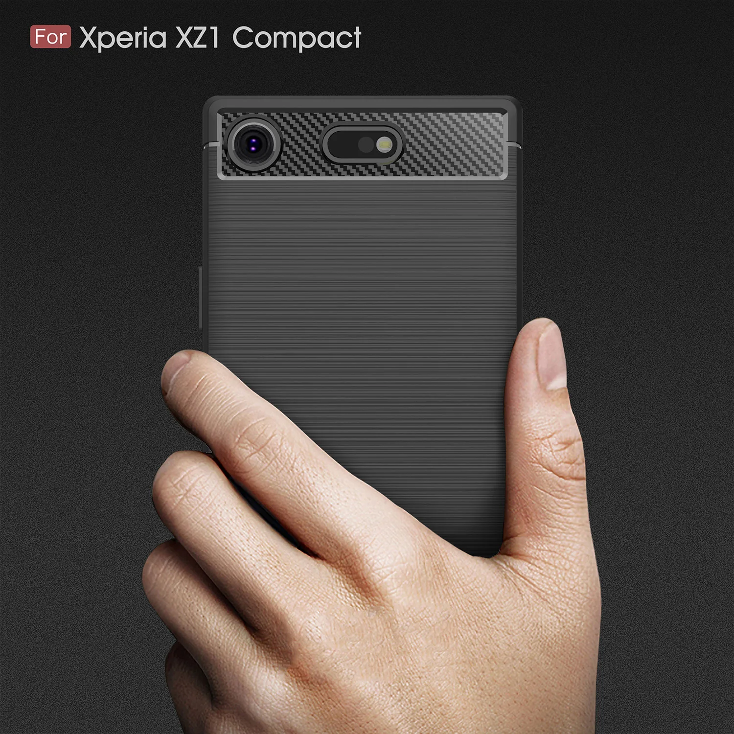 ТПУ чехол для Sony Xperia XZ1 Compact G8441 Мягкий силиконовый Чехол мобильного телефона
