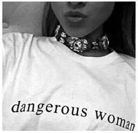 skuggnas dangerous woman ariana grande feminist t shirt moletom do fashion tumblr summer outfits tee shirt harajuku tumblr tops