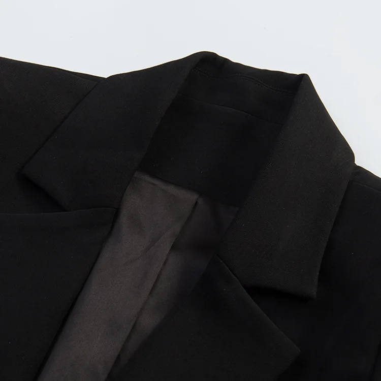 OFTBUY 2019 офисный женский Блейзер Женский Длинный блейзер feminino элегантный твидовый