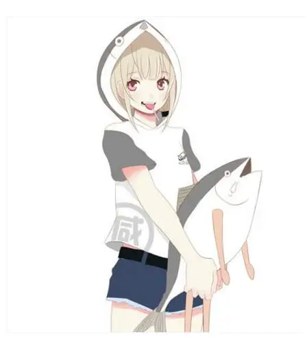 

2022 Creative Salted fish Funny anime cosplay costume New Fashion cosplay costume