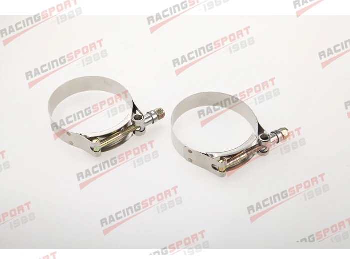 Набор из 2 шт 4 &quotт Болт Хомуты турбо труба шланг муфта нержавеющей стали 104 112