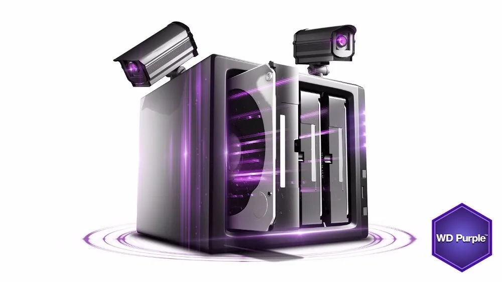 Западный цифровой диск наблюдения WD фиолетовый 3 ТБ SATA 6,0 ГБ/сек. 3," жесткий диск для камеры видеонаблюдения AHD DVR ip-камера NVR WD30EJRX