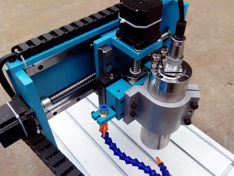 Сильная власть 3D ЧПУ резьба по дереву станок с 6090 4 оси 1.5KW VFD водяным охлаждением