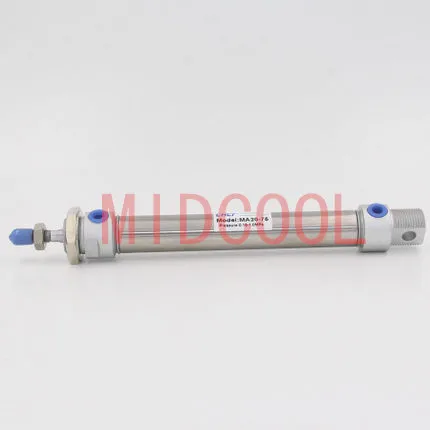 Mini air cylinder MA25-15 stainless steel bore 25mm stroke 15mm double acting small pneumatic | Обустройство дома