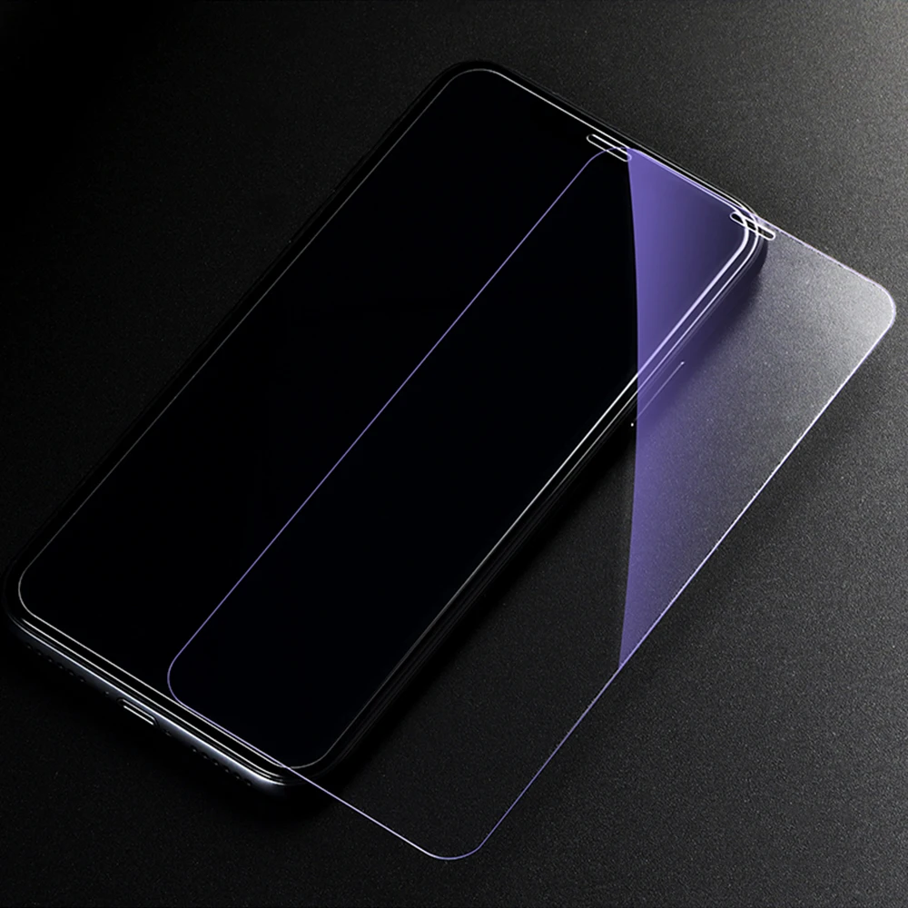 Для iphone X Закаленное Стекло Пылезащитная защита от отпечатков пальцев прозрачное