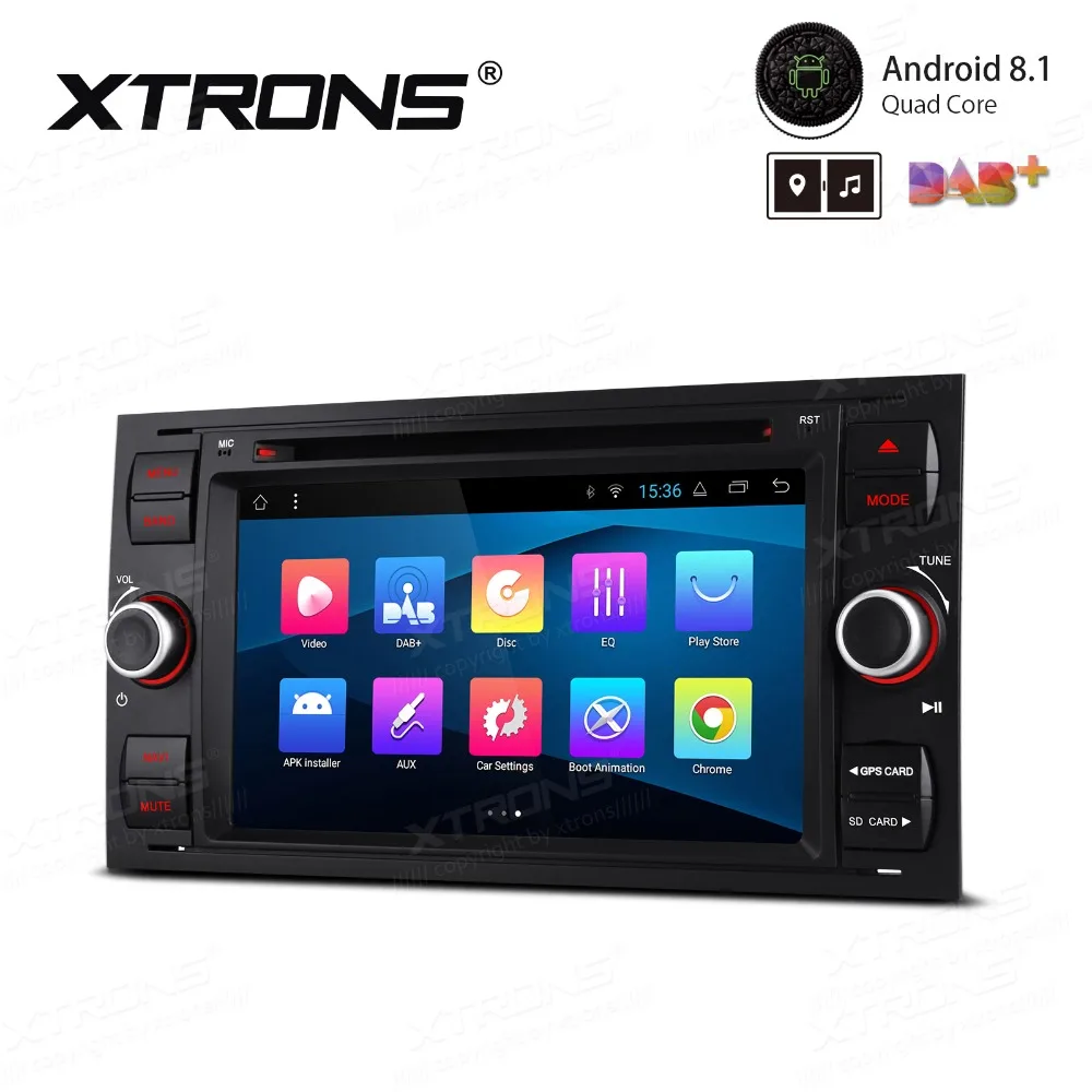 XTRONS 7 &quotAndroid 8 1 автомобильный стерео dvd плеер радио GPS навигация WIFI TPMS для FORD Focus II C