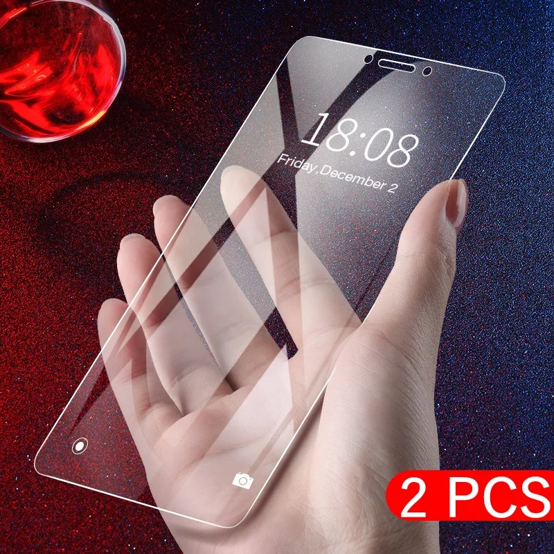 2 шт./лот Защитная пленка для экрана из закаленного стекла Xiaomi Pocophone F1 9 8 se A3 A1 A2 Lite 5