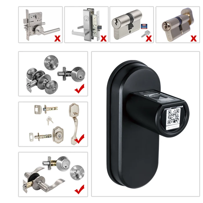 

Fingerprint Door Lock Electronic Door Lock Smart Keyless Cylinder Lock WELOCK Smart Lock-US Model
