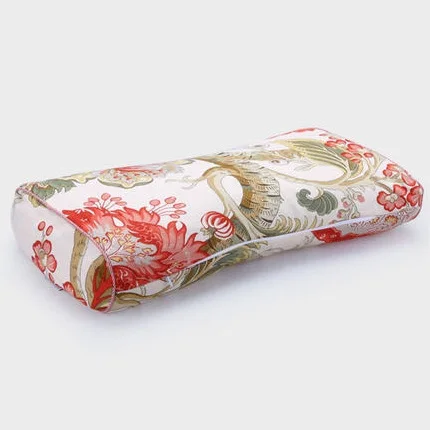 Full buckwheat pillow Traditional cotton coarse cloth pillowcase Neck health care cervical single buckwheat leather pillow - Цвет: 13