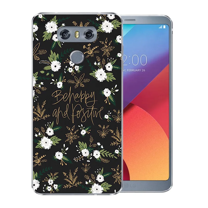 Чехол для телефона 5 7 дюйма LG G6 мягкий ТПУ чехол LGG6 новый дизайн крючок узор