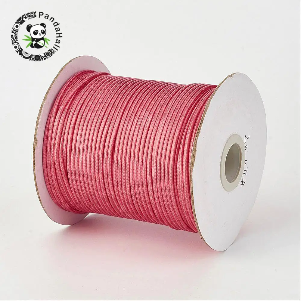 0,5 мм корейский воск полиэстер Cord Jewelry findings для самостоятельного изготовления ювелирных изделий около 200 ярдов/рулон(182,88 м/рулон