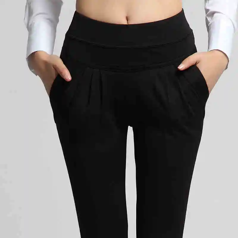 Брюки султанки женские демисезонные эластичные с высокой талией|pants football|pants