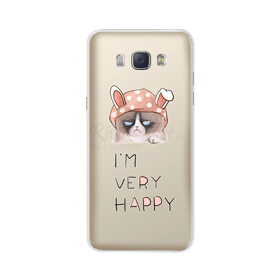 Чехол для Samsung Galaxy J5, чехол для J510 J510F, чехол с цветочным рисунком, защитный чехол для телефона, чехол для Samsung J5