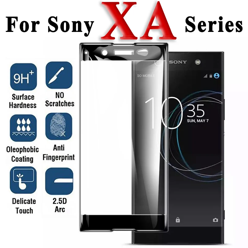 Защитное стекло для sony xperia xa xa1 xa2 xa3 ультразакаленное защитное покрытие ax ax1 ax2 x a 1 2 3 Защитная пленка для экрана