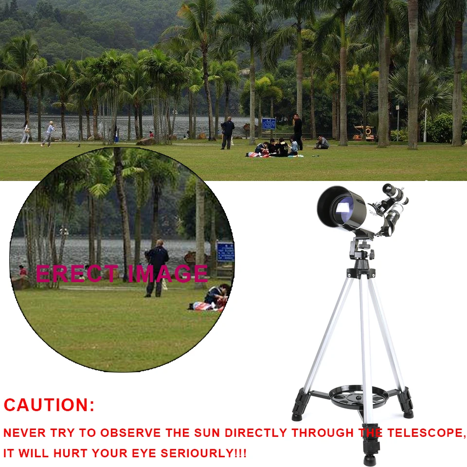 Телескоп Datyson 70 мм Космический астрономический рефрактор телескоп для раннего